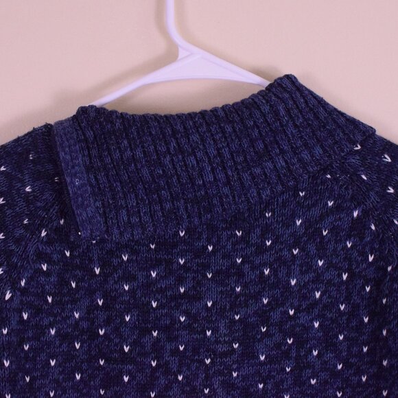 Tiara International Women's Chunky Cotton Turtleneck Sweater Winter Christmas M - Picture 6 of 8